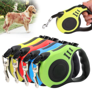 Durable Retractable Dog Leash | 3/5m Automatic Nylon Pet Lead