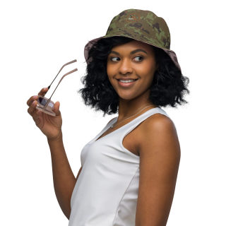 Reversible Bucket Hat "Digital Mil Camo Green/Pink" 16