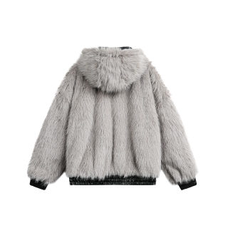 Reversible Hooded Winter Jacket | Men's Oversized Parka, Faux Leather & Fur 3