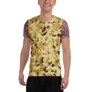 Men's athletic t-shirt "Grow Or Repeat" 6