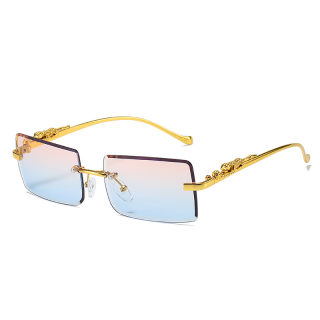 New-Style Rimless Square Trendy Sunglasses 2