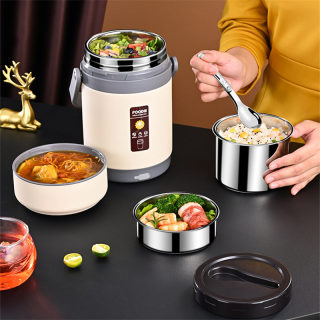 Double-Layer Insulated Lunch Box | Thermostatic Food Container 4