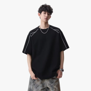 Men's Street Style Loose Casual Half-Sleeve T-Shirt 2