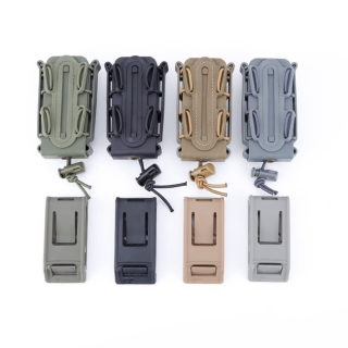 9mm Scorpion Style Soft Shell Mag Pouch | Molle Buckle Accessory Box 2