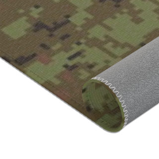 Digital Camo Area Rug 13