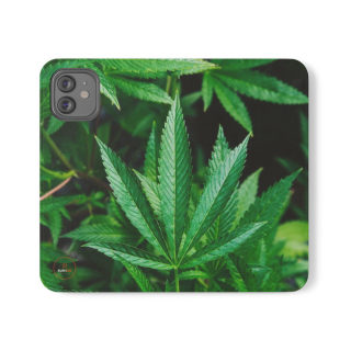 Marijuana leaf flip case 8