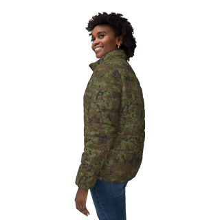 Green Digital Camo Puffer Jacket 5