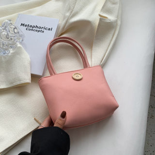Korean Texture Handbag for Women | Trendy Mini Bucket Bag 4