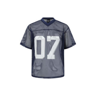 Digital Printed V-Neck Short Sleeve Shirt | American Retro Style