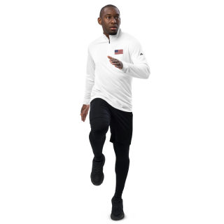 Quarter Zip Pullover "USA Flag" 5