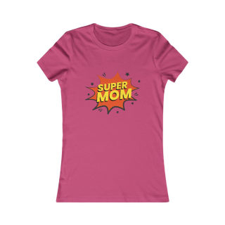 Super Mom Comic Burst T-Shirt | 80s Retro Graphic Tee 19
