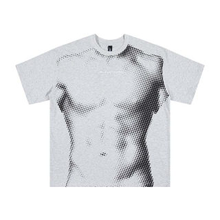 Printed Round Neck Short Sleeve T-Shirt | American Retro 6