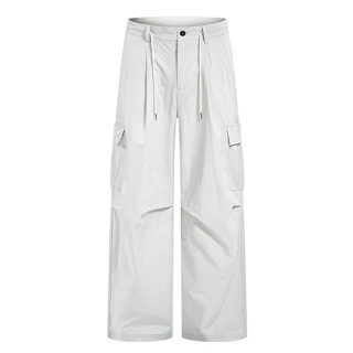 Solid Color Wide Leg Floor Pants | Sporty 6