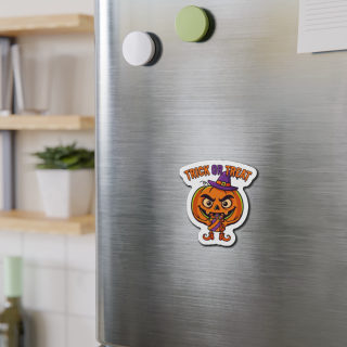 Trick or Treat Pumpkin Magnet 8