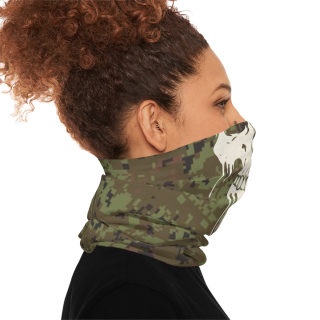 Dripping Skull Camo Neck Gaiter 6