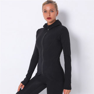 Women's Seamless Long Sleeve Yoga Top | Cropped Fitness Gym Shirt