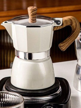 Thick Octagonal Coffee Pot | European Italian Mocha & Cold Brew Maker 5