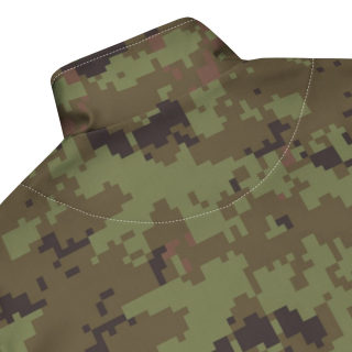 Unisex Track jacket,  digital green camo 17