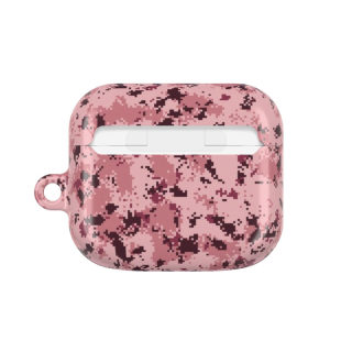 Pink Digital Camo AirPod Case 9