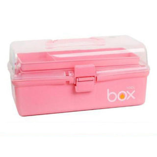 Art Student Painting Box | Three-Layer Folding Storage Toolbox 6
