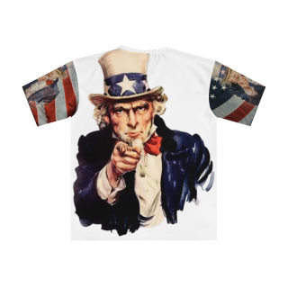 Uncle Sam I Want You poster T-Shirt | All-Over Print 3