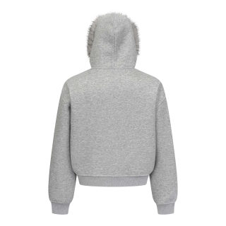 Urban Streetwear Patchwork Hooded Zip Jacket | Unisex Solid Color 4