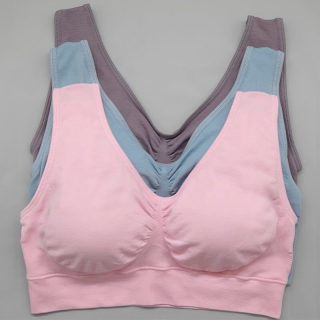 Sports Bra Tank Top, Wire-Free, Adjustable