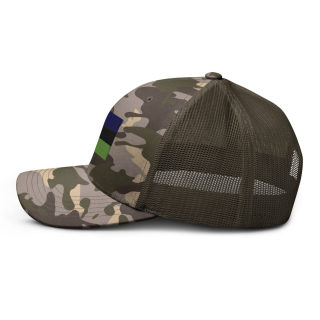 Camouflage Trucker Hat "EST Camo Flag" 9