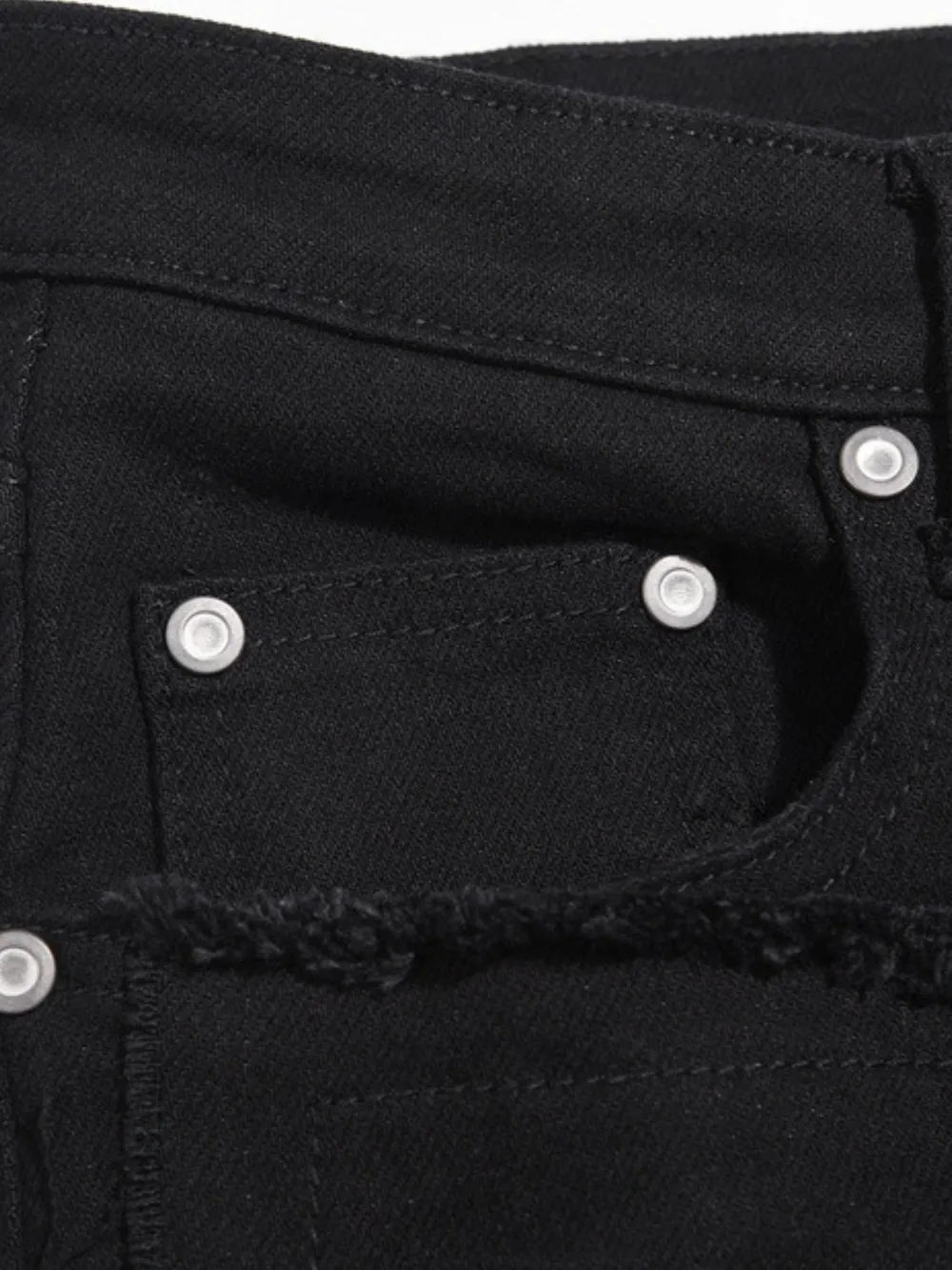 Men's Washed Panelled Jeans 4