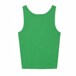 Hot Girl Ribbed Knit Sleeveless Top 3