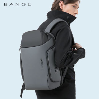 Men's Business Waterproof Travel Computer Backpack | Compact Leather