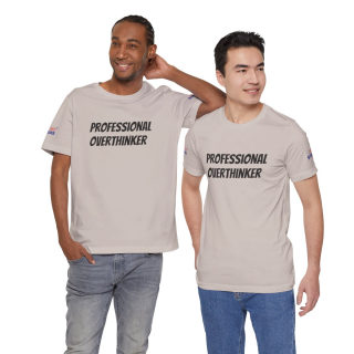 Professional Overthinker Tee | "Not Today" Back Graphic 348