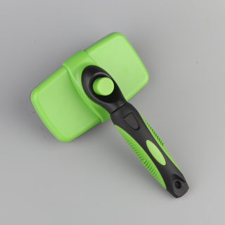 Self-Cleaning Pin Brush for Cats and Dogs
