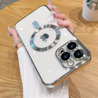 Phone case — electroplated, with MagSafe magnetic attachment for iPhone 17 5
