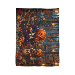 Jack-o'-Lantern Candy Feast Blanket 6