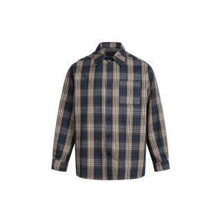 Cotton Plaid Shirt | American Vintage 5