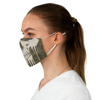Dripping Skull Camouflage Face Mask 4