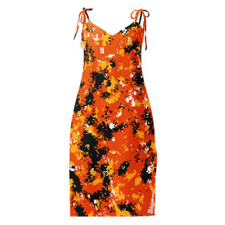 Tie-Strap Midi Dress 4