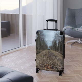 Forest Trail Photo Suitcase | Off-Road Trail Luggage 14