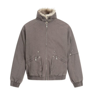Retro Workwear-Style Padded Jacket 6