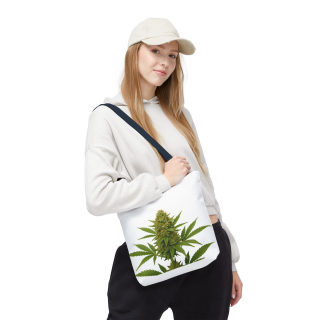 Cannabis Bud Illustration Tote | Botanical Cannabis Plant Tote 73