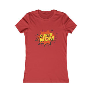 Super Mom Comic Burst T-Shirt | 80s Retro Graphic Tee 21