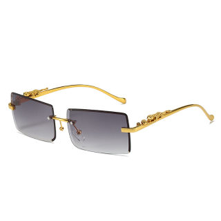 New-Style Rimless Square Trendy Sunglasses 3