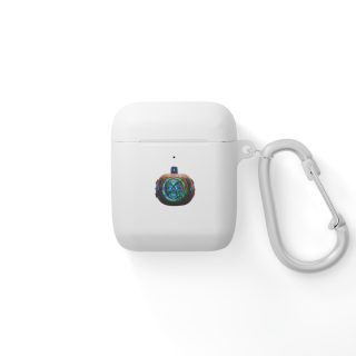 Neon Pumpkin Skull AirPods Case 11