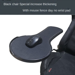 Extra-Large Chair Armrest Pad with Mouse Barrier and Wrist Support 6