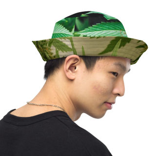 Reversible bucket hat "Weeee" 16