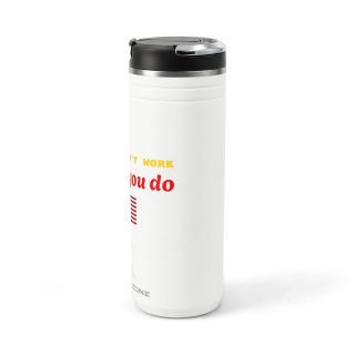 American flag 'Dreams Don't Work Unless You Do' tumbler 16