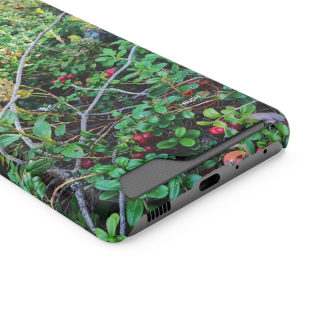 Wild berry bush phone case 68