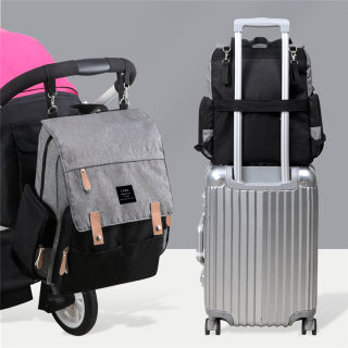 Large-Capacity Diaper Bag Backpack for Parents 6