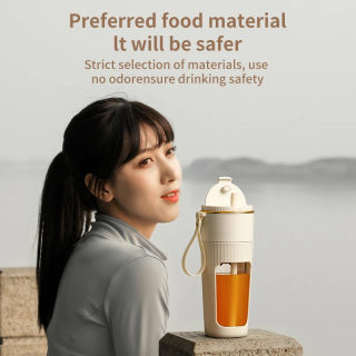 Portable Wireless Juicer with Straw, 340ml 2